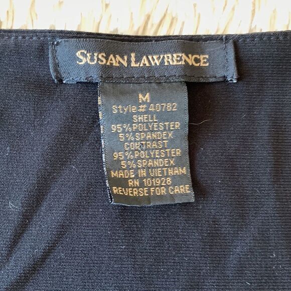 Susan Lawrence yellow black and white tent style dress - Picture 10 of 16